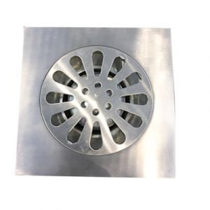 Phễu thoát sàn inox 304 HITA 150x150 Fi 90