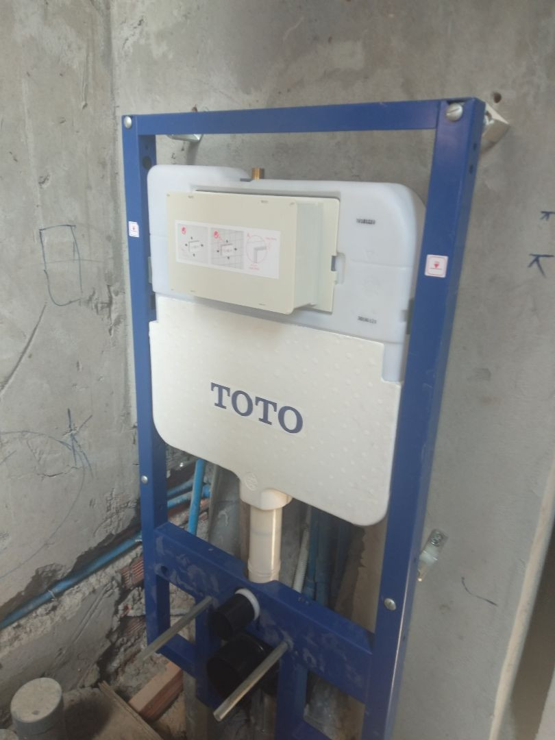 Đánh giá sản phẩm Két nước và khung âm tường TOTO WH172A 4.5/3L