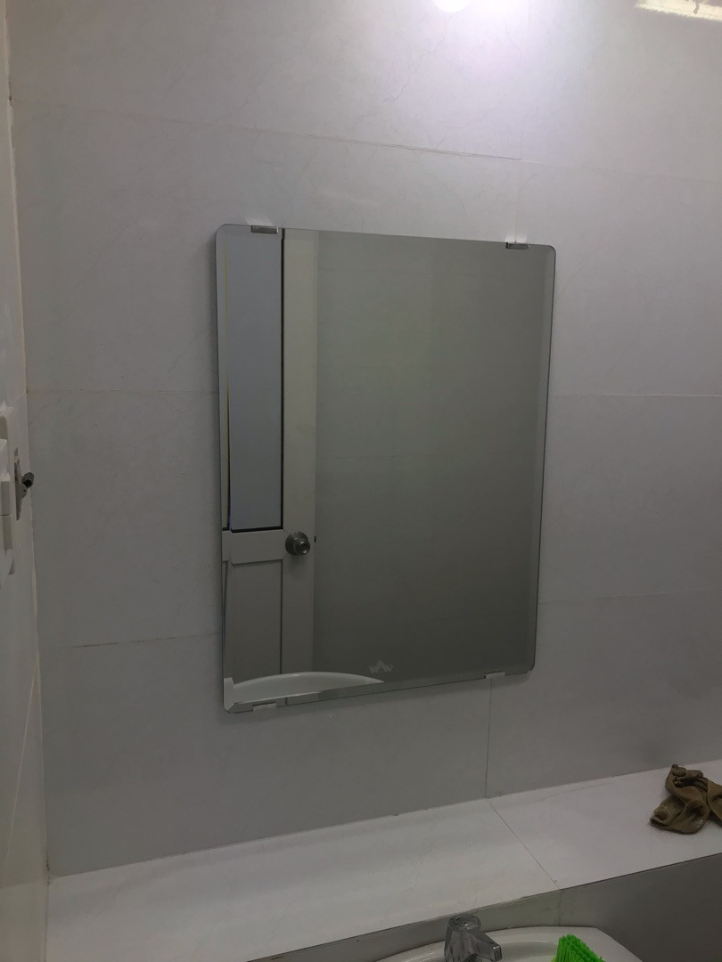 Đánh giá sản phẩm Gương phòng tắm chữ nhật vát cạnh Tân An Vinh 45x60cm TAV 112A