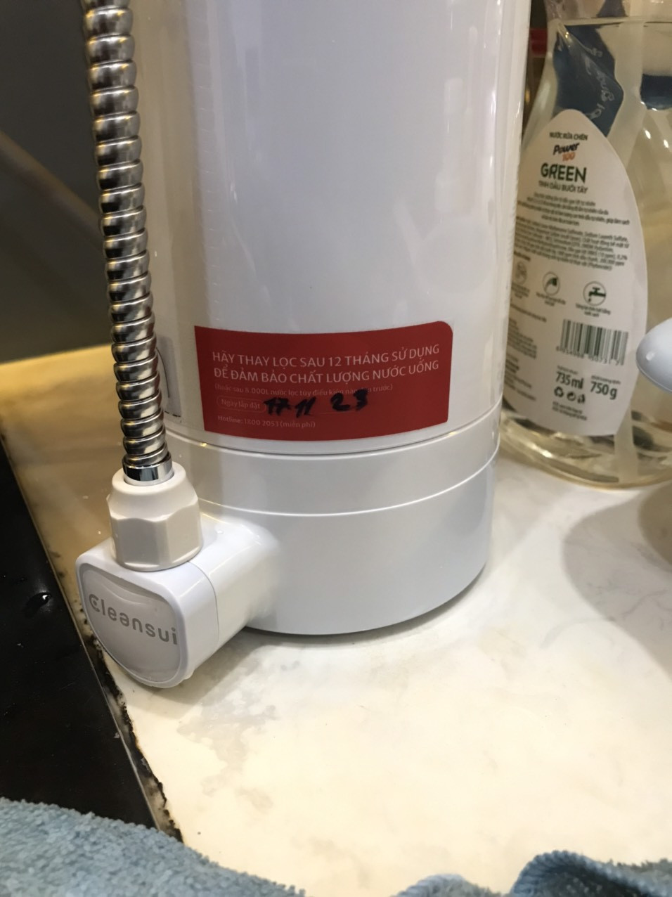 Đánh giá sản phẩm Thiết bị lọc nước trên bồn rửa Mitsubishi Cleansui ET101