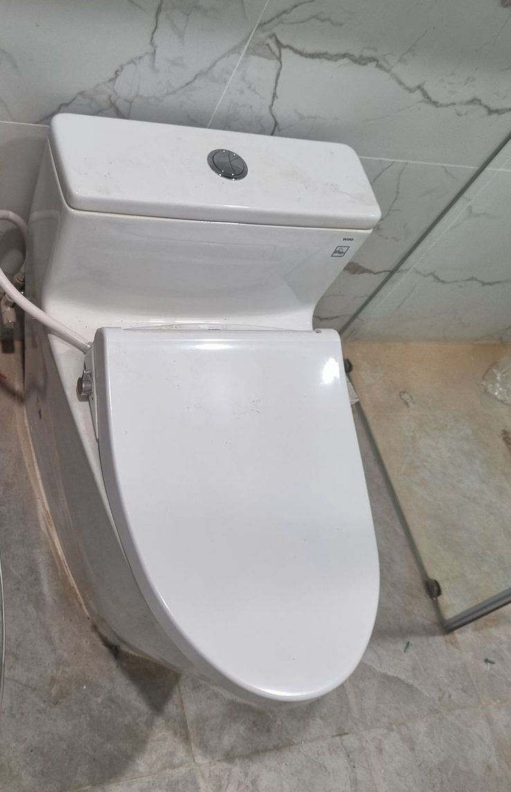 Đánh giá sản phẩm Bồn cầu TOTO MS625DE4 1 khối nắp rửa cơ TCW1211A