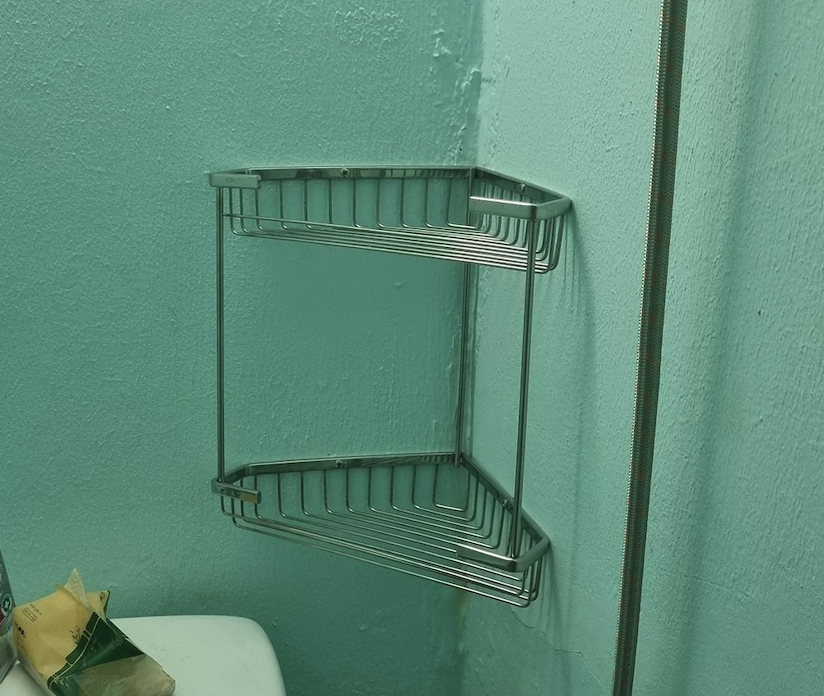 Đánh giá sản phẩm Kệ góc inox 2 tầng Caesar ST849