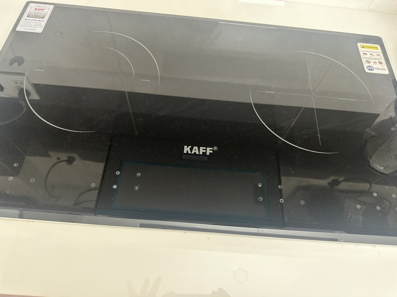 Đánh giá sản phẩm Bếp điện từ đơn và 1 hồng ngoại KAFF KF-073IC