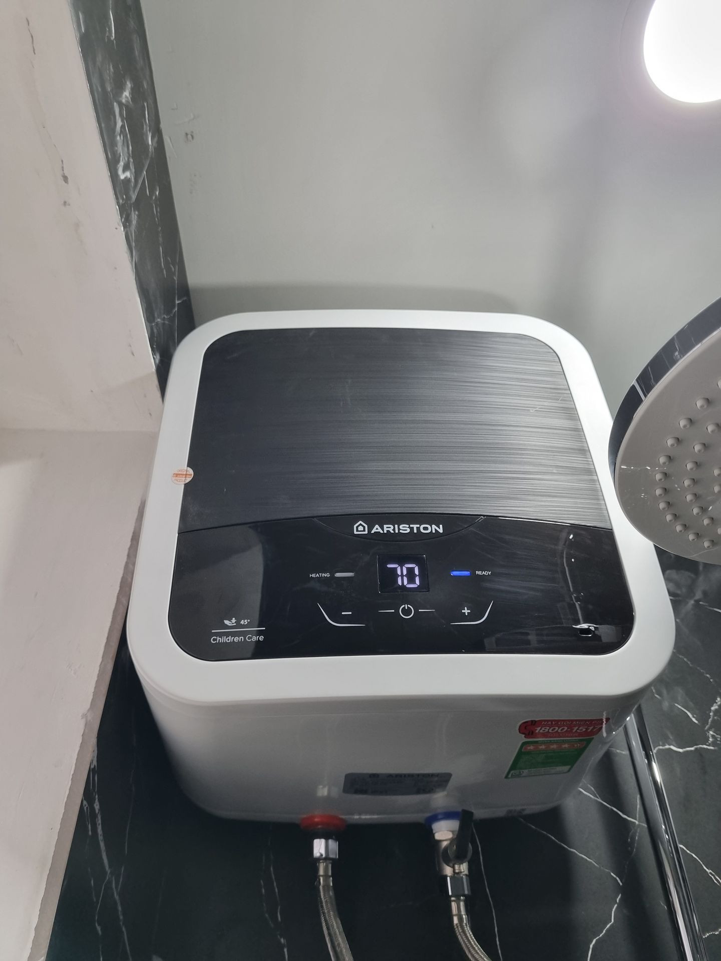 Đánh giá sản phẩm Máy nước nóng gián tiếp Andris Lux-D Ariston AN2 LUX-D