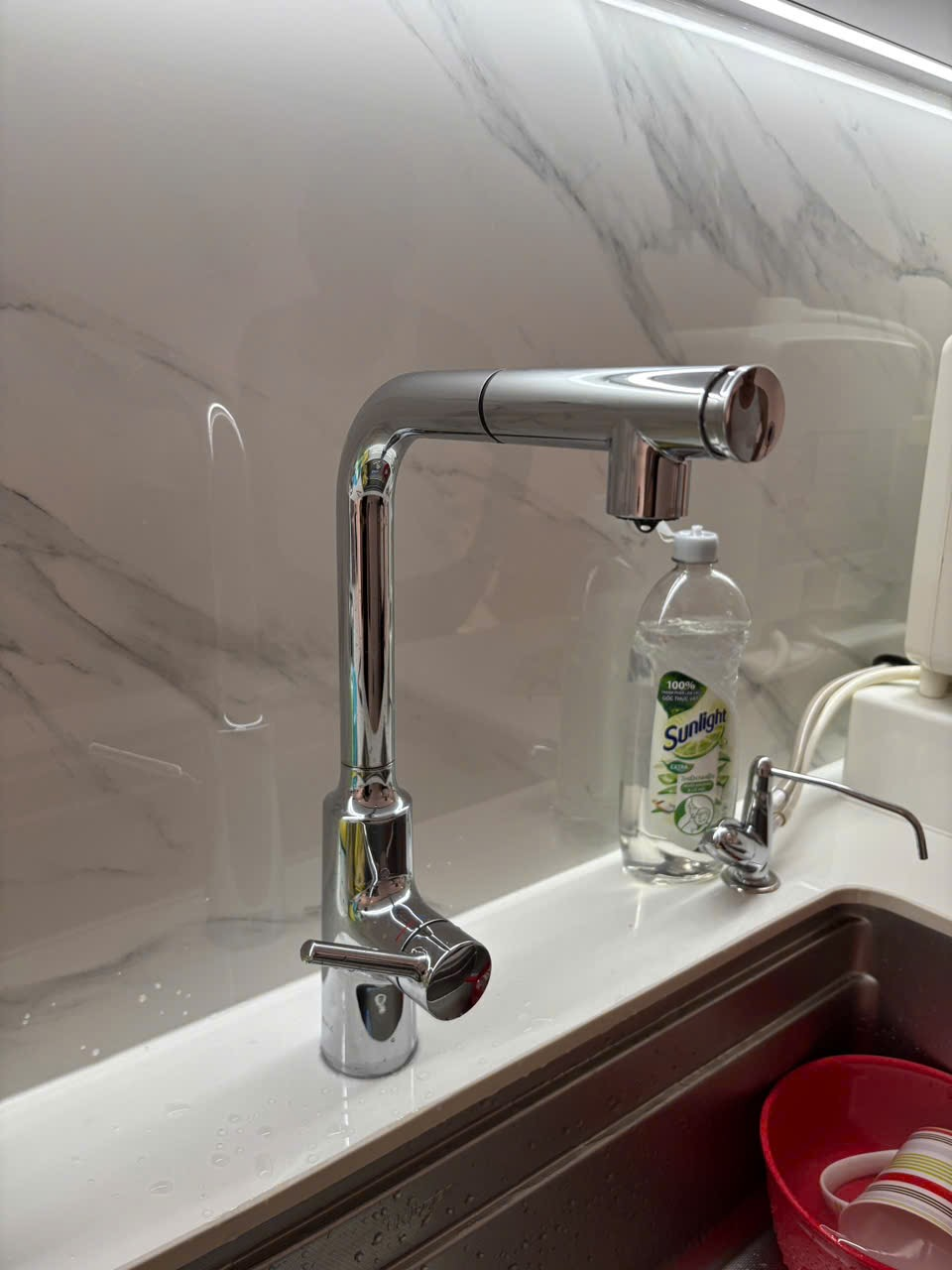 Đánh giá sản phẩm Vòi bếp dây rút nóng lạnh INAX SFV-907SX (SFV907SX)