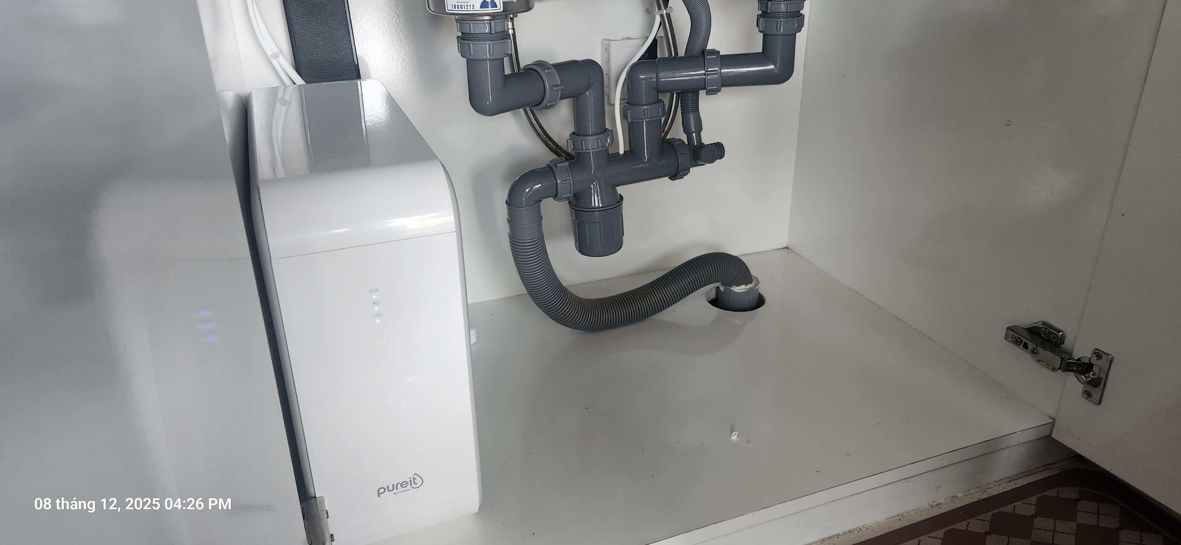 Đánh giá sản phẩm Máy Lọc Nước Âm Tủ Bếp Unilever Pureit DELICA UR5840 (công suất lọc 18000L)