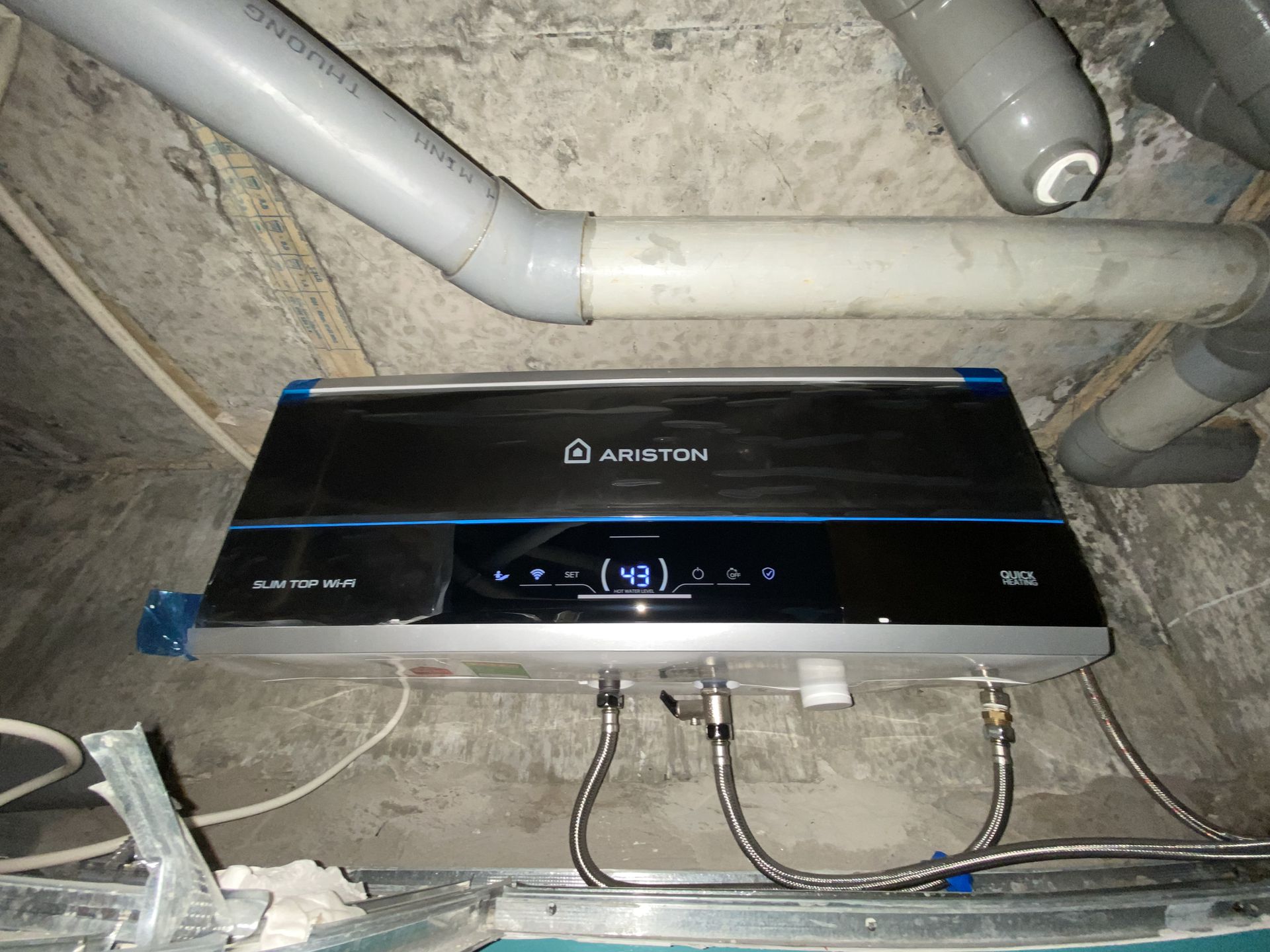 Đánh giá sản phẩm Máy nước nóng gián tiếp Slim3 TOP WIFI Ariston