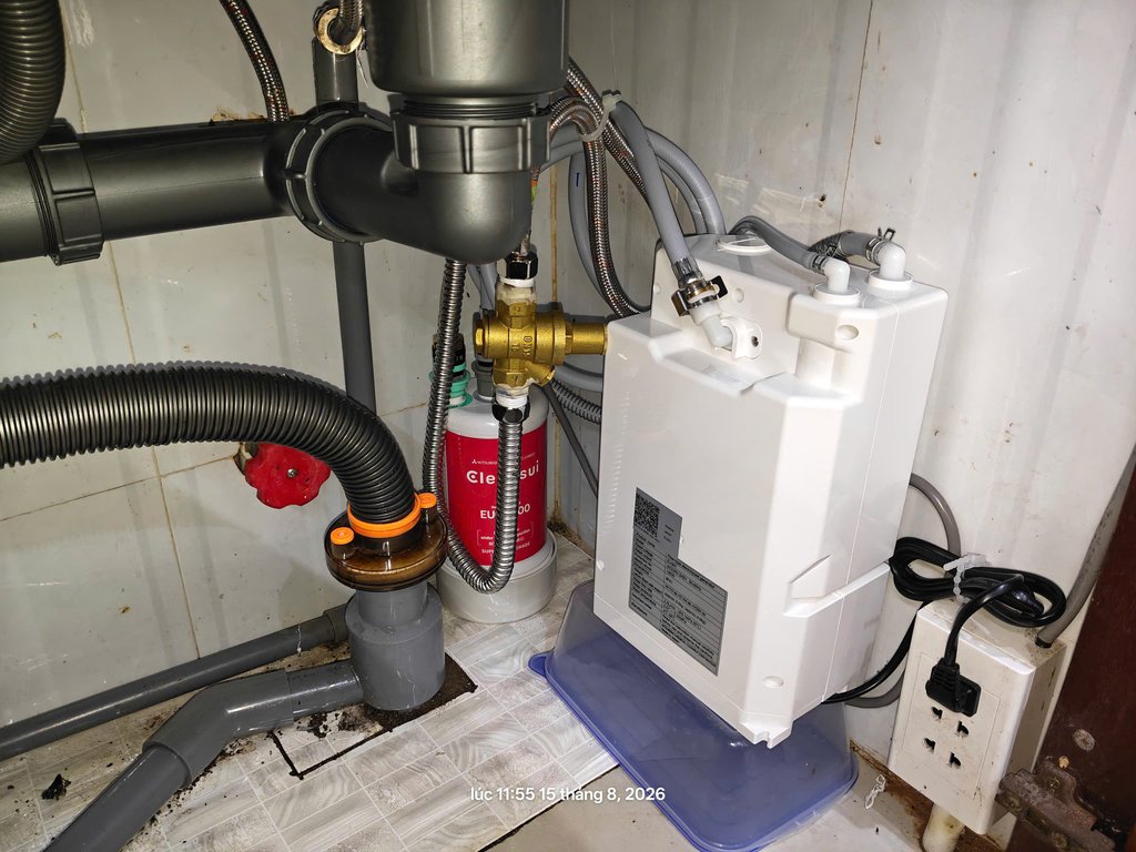 Đánh giá sản phẩm Thiết bị lọc nước Mitsubishi Cleansui EU301 ion kiềm