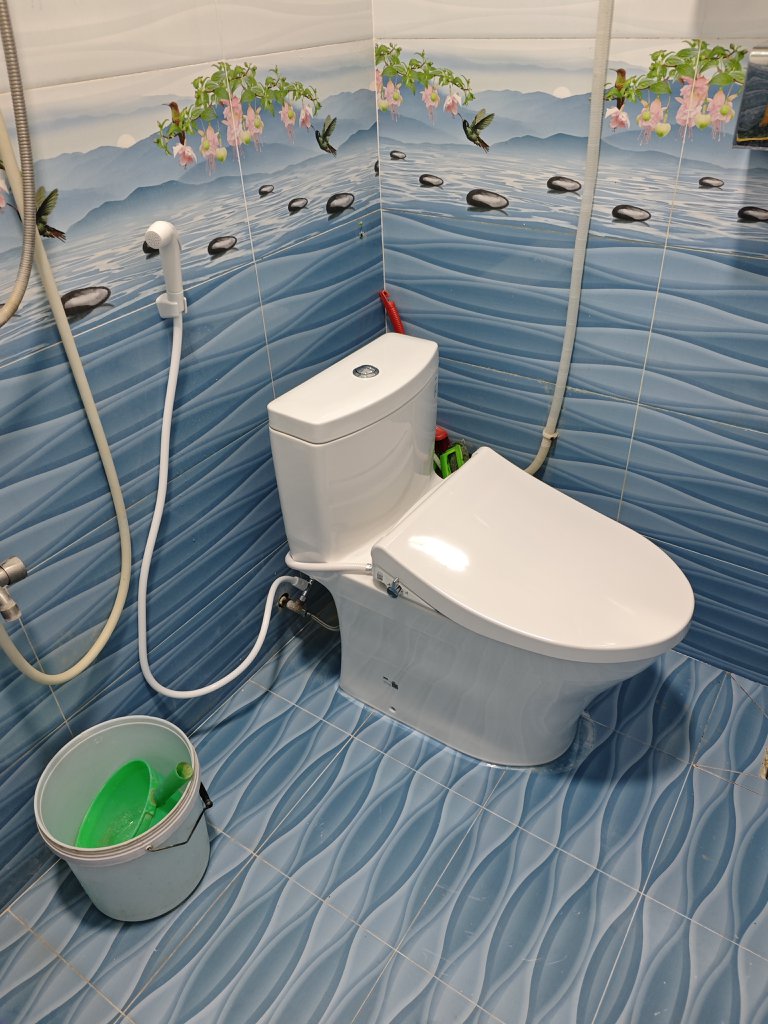 Đánh giá sản phẩm Bồn cầu TOTO MS889DRE4 1 khối nắp rửa cơ TCW1211A