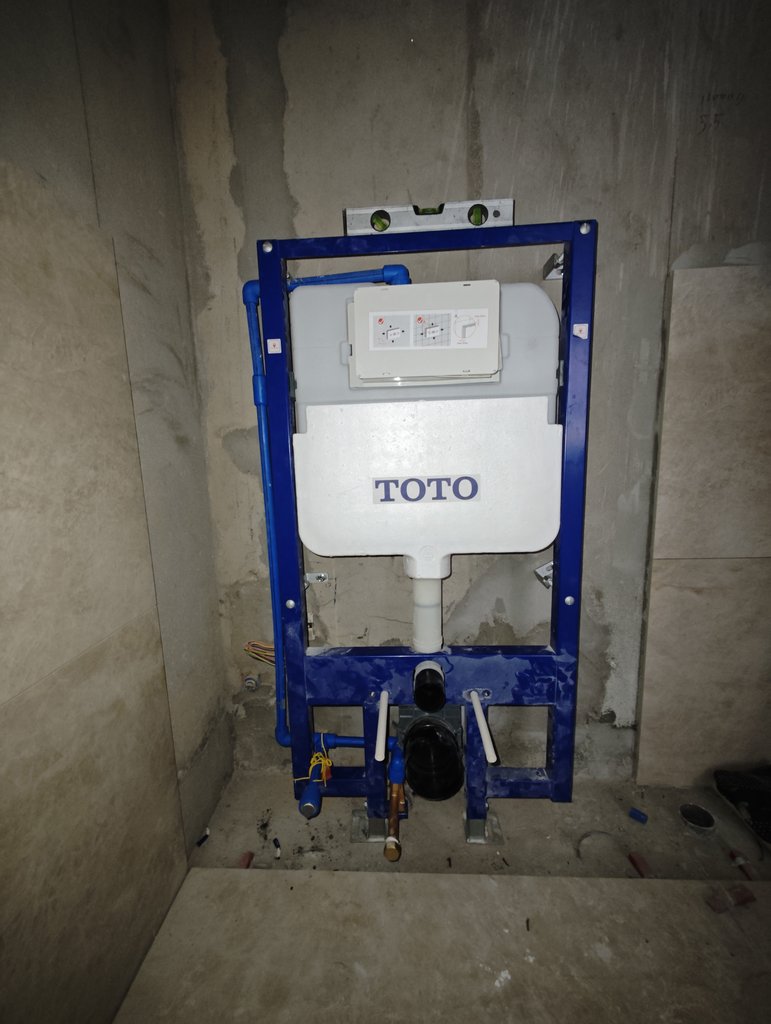 Đánh giá sản phẩm Két nước âm tường TOTO WH172AT 4.5/3L (lắp nắp giấu dây)