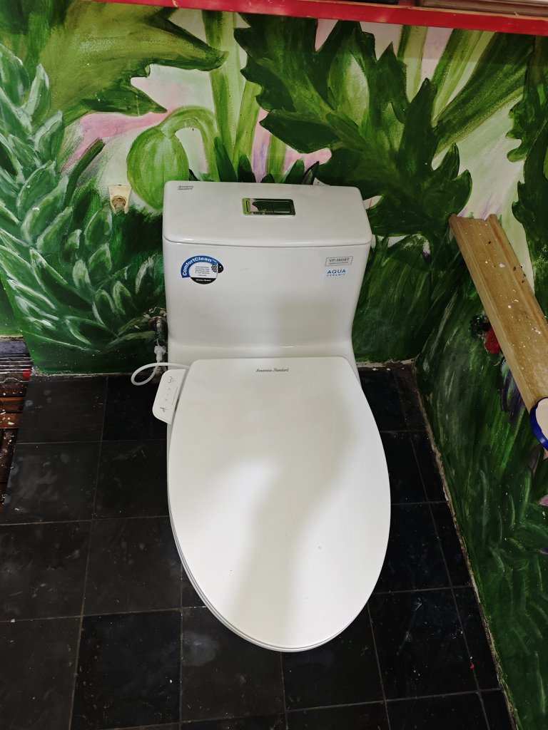 Đánh giá sản phẩm Bồn cầu 1 khối American Standard VF-1808TSW (VF1808TSW) nắp rửa cơ M4A839