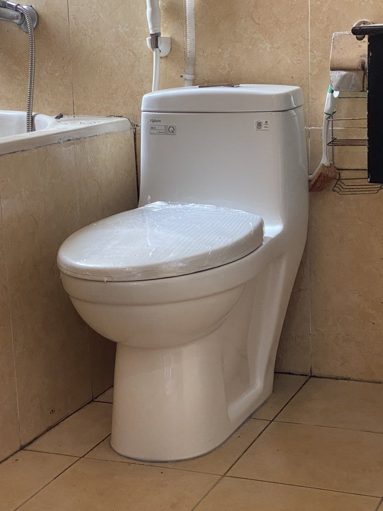 Đánh giá sản phẩm Bồn cầu 1 khối Viglacera BL5 nắp êm xả thẳng (+ vòi xịt VG826)