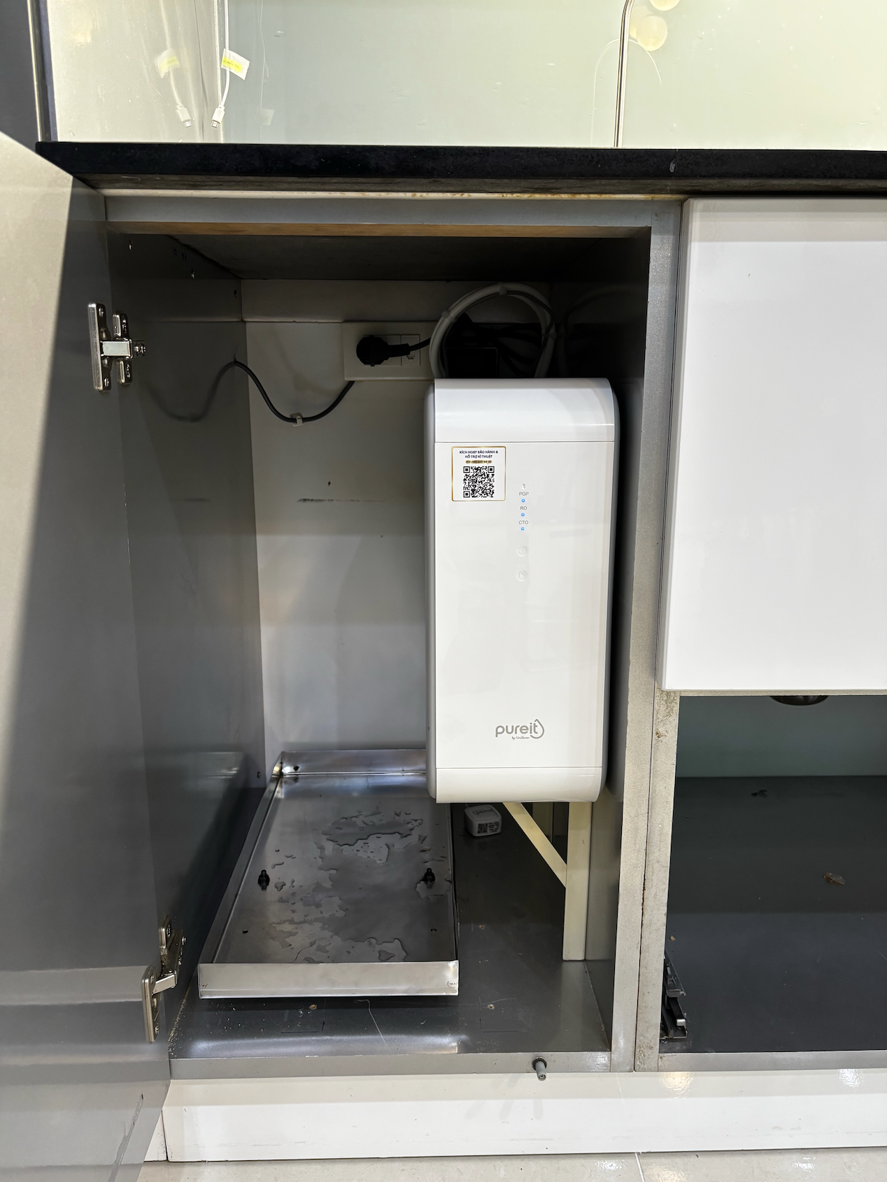 Đánh giá sản phẩm Máy Lọc Nước Âm Tủ Bếp Unilever Pureit DELICA UR5840 (công suất lọc 18000L)