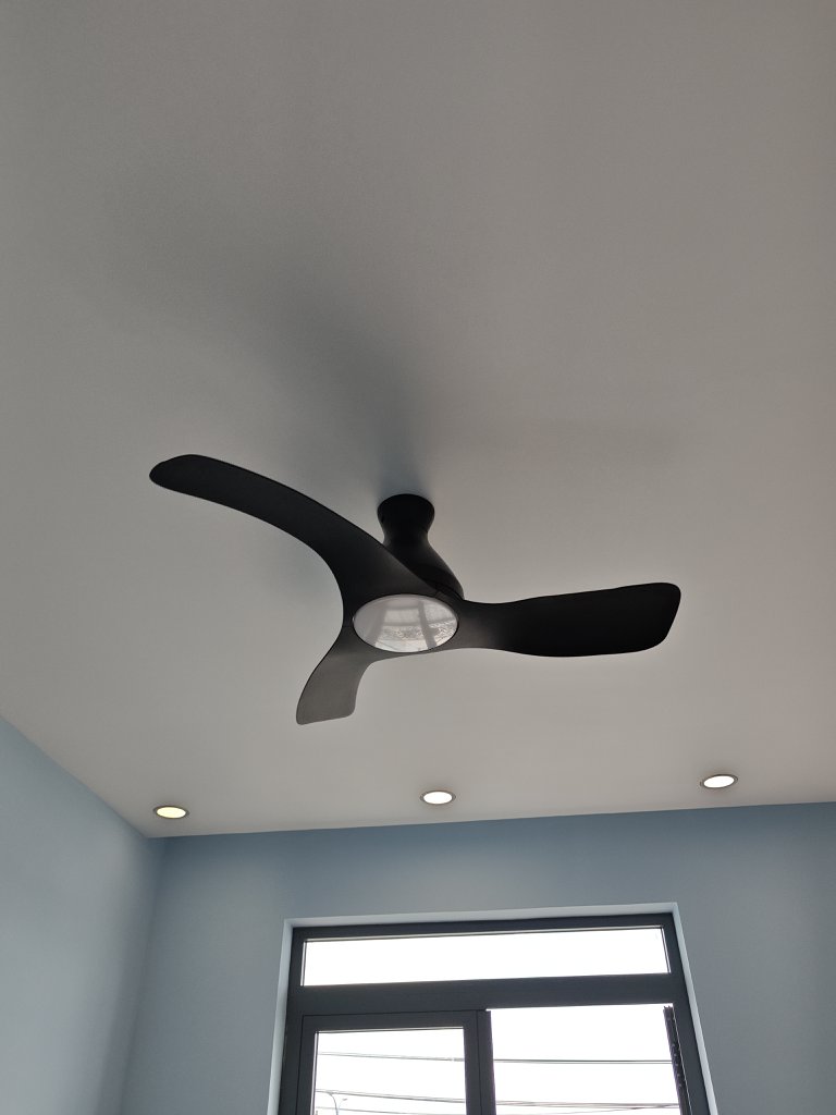 Đánh giá sản phẩm Quạt trần 3 cánh đèn led + điều khiển từ xa Panasonic F-48DGL