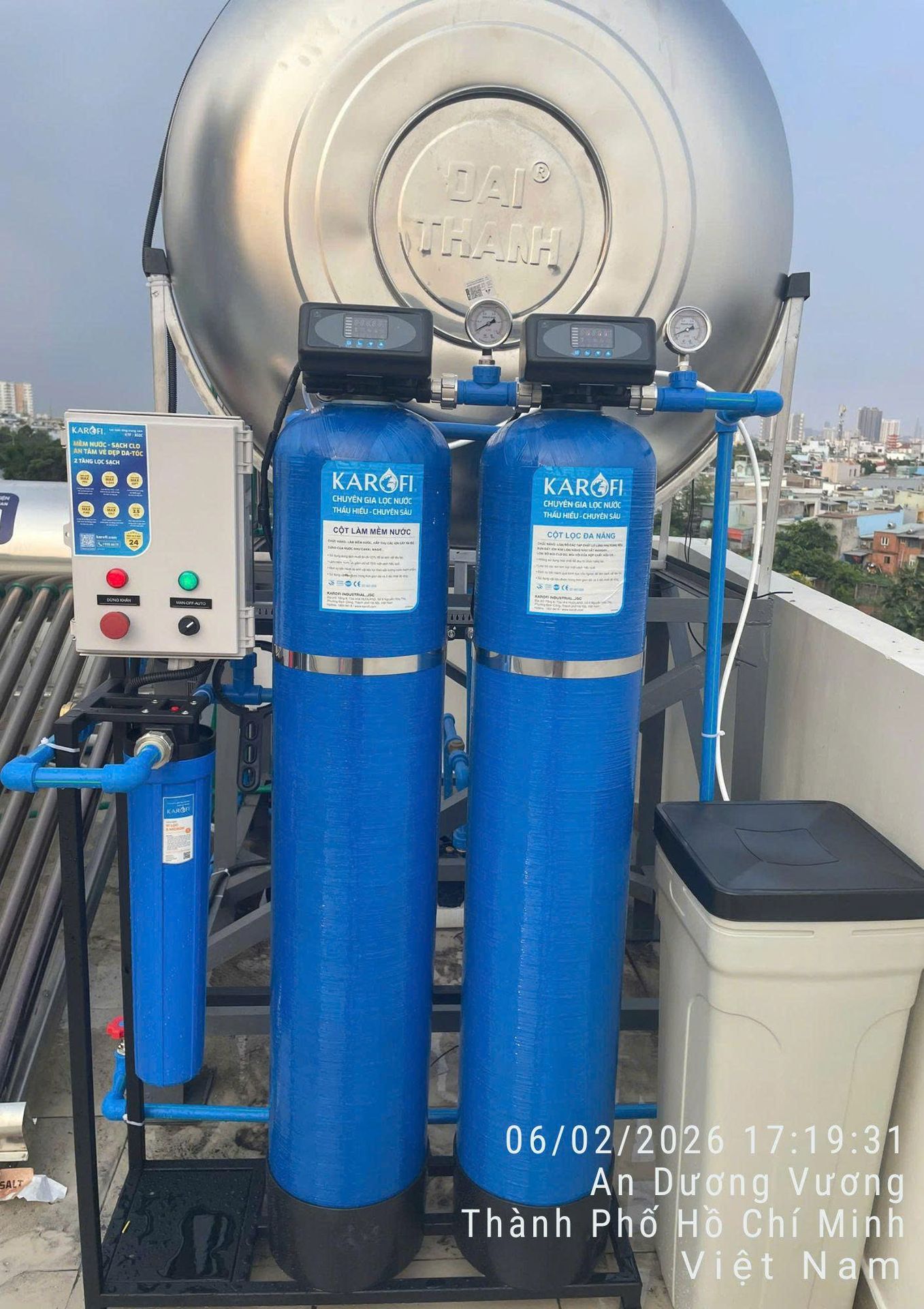 Đánh giá sản phẩm Máy lọc tổng đầu nguồn Karofi KTF-332C