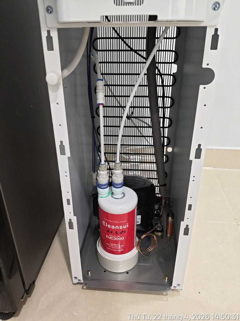 Đánh giá sản phẩm Lọc nước Mitsubishi Cleansui CWMF-500E nóng lạnh không nước thải