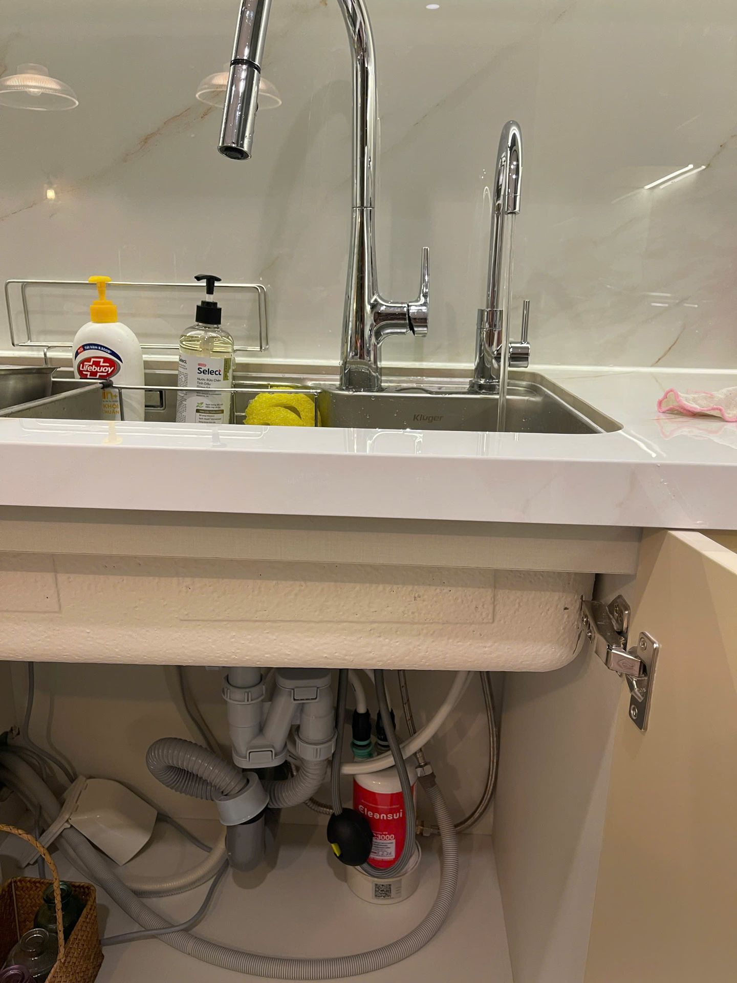 Đánh giá sản phẩm Thiết bị lọc nước Mitsubishi Cleansui EU103 dưới bồn rửa