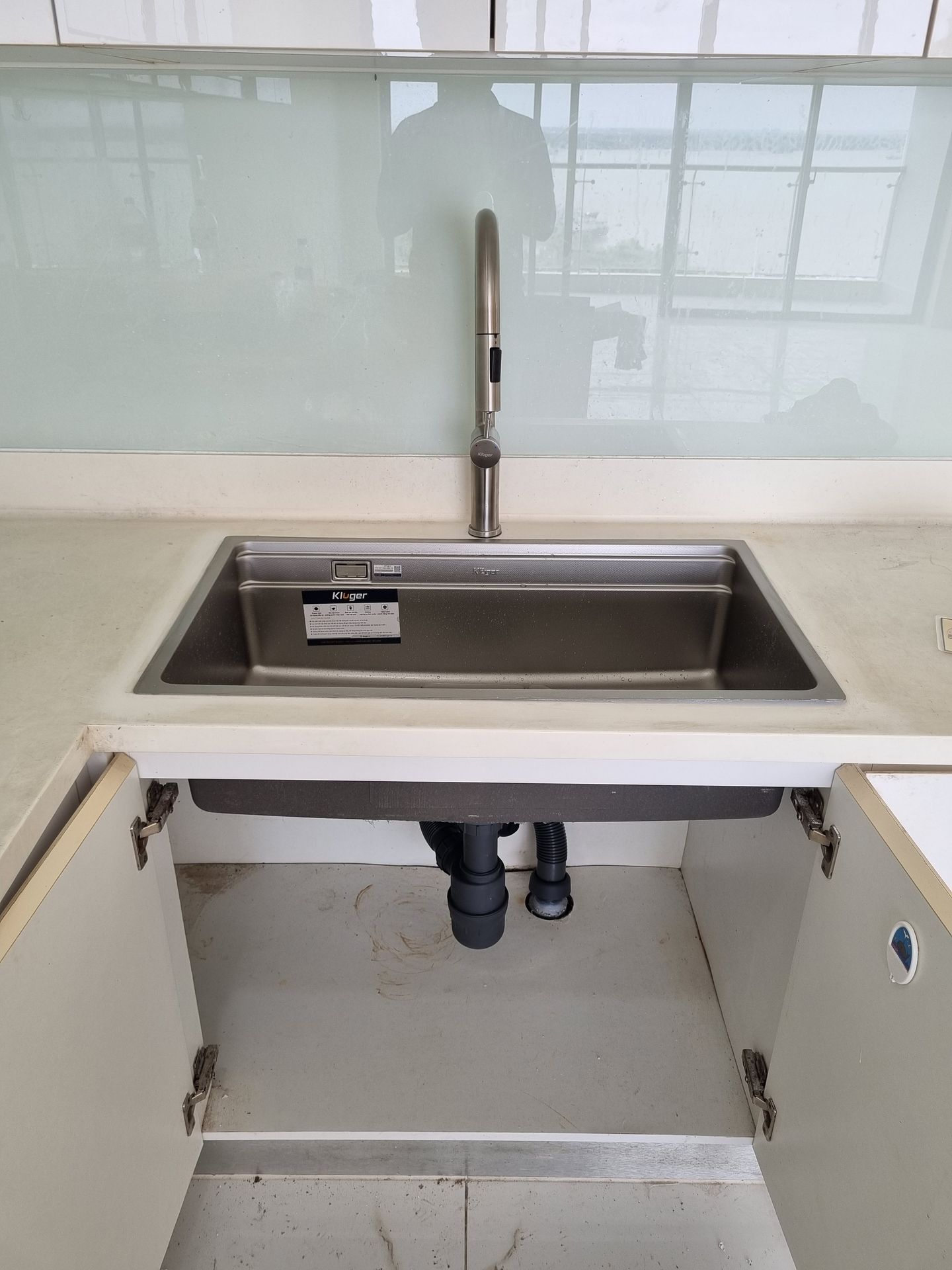 Đánh giá sản phẩm Vòi chậu bếp nóng lạnh dây rút SMOOTH KLUGER KLF0020S