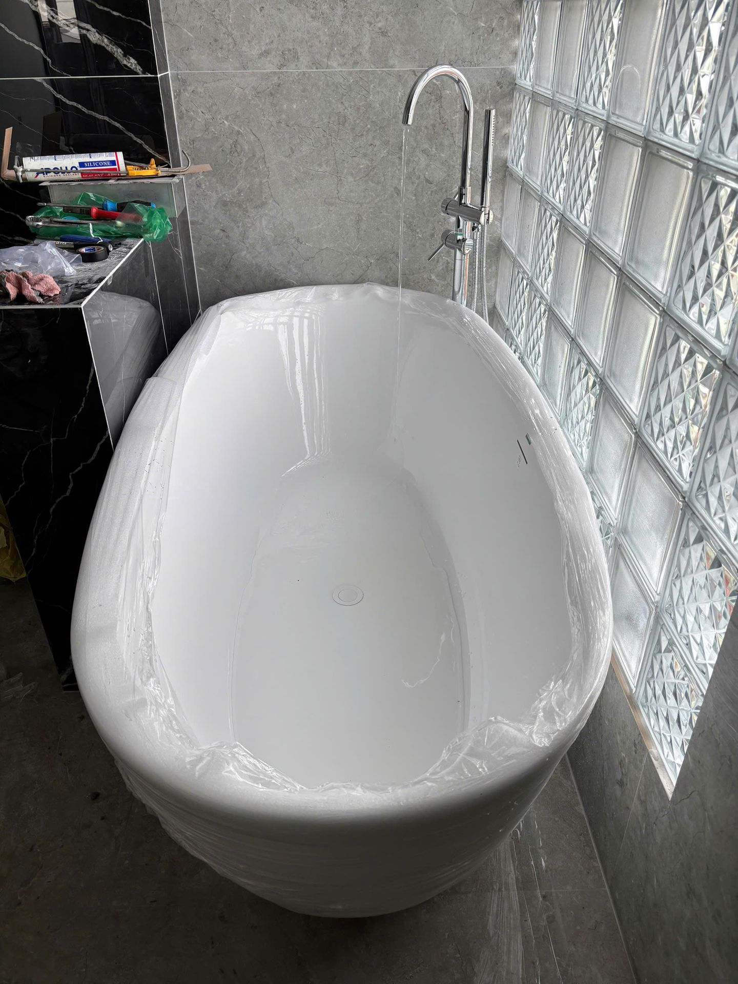 Đánh giá sản phẩm Bộ vòi sen xả bồn đặt sàn Alin Series MOWOEN ALIN-FB0001