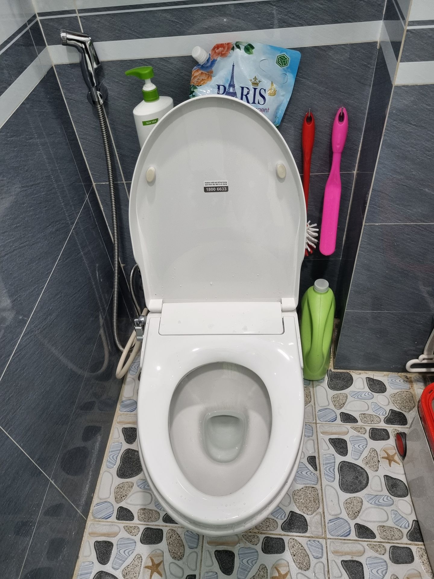 Đánh giá sản phẩm Bồn cầu 1 khối nắp rửa cơ INAX AC-900R + CW-S15VN