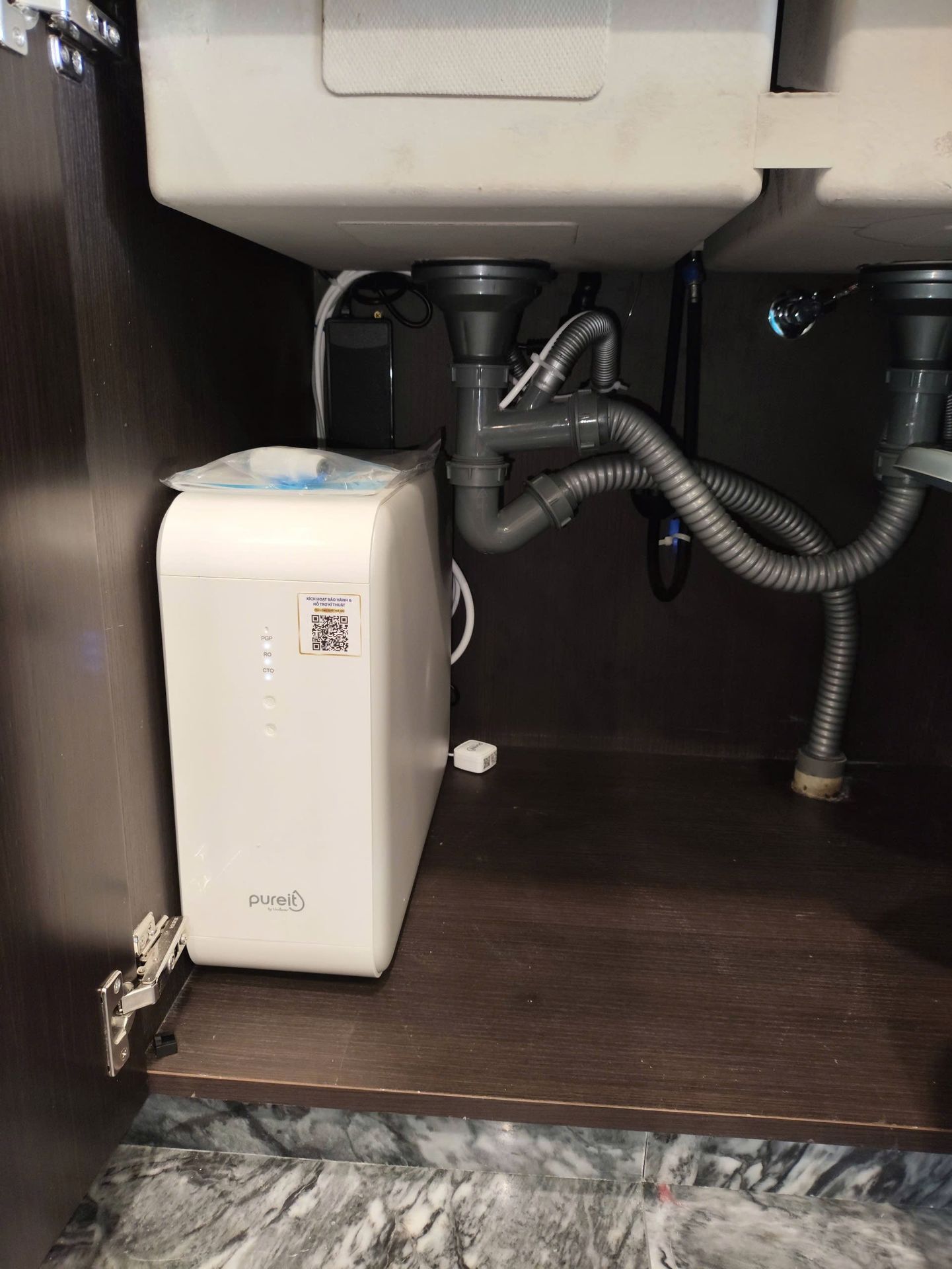 Đánh giá sản phẩm Máy Lọc Nước Âm Tủ Bếp Unilever Pureit DELICA UR5840 (công suất lọc 18000L)