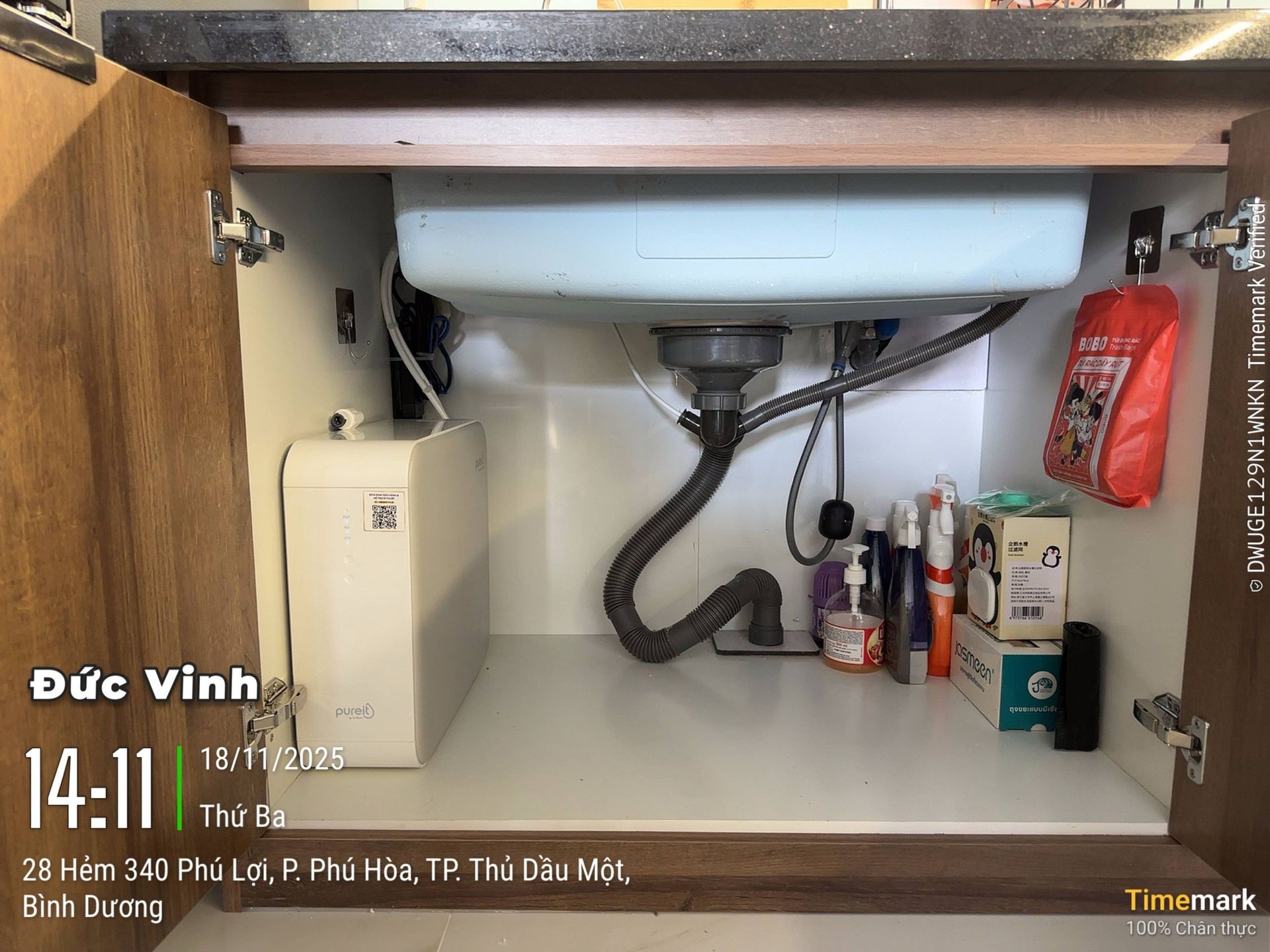 Đánh giá sản phẩm Máy Lọc Nước Âm Tủ Bếp Unilever Pureit DELICA UR5440 (công suất lọc 11000L)