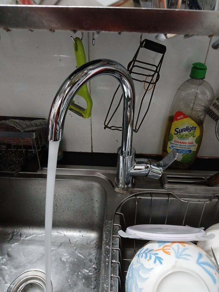 Đánh giá sản phẩm Vòi bếp nóng lạnh Caesar K415C