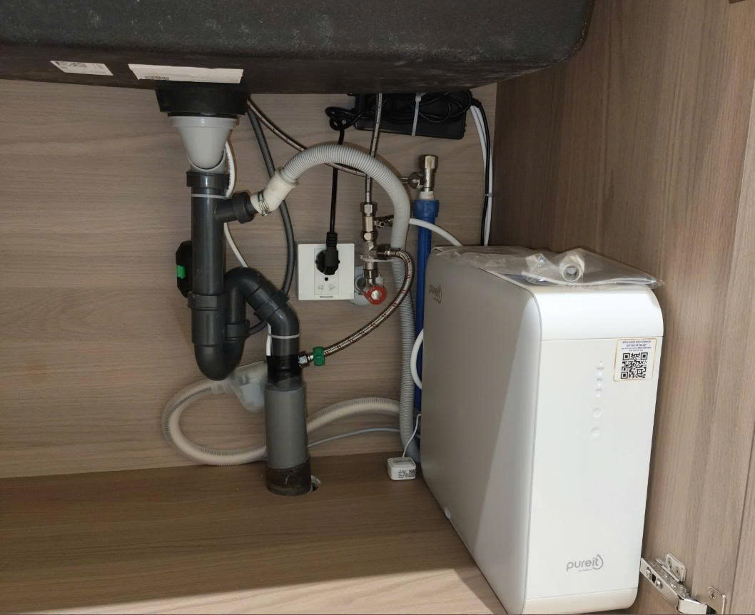 Đánh giá sản phẩm Máy Lọc Nước Âm Tủ Bếp Unilever Pureit DELICA UR5640 (công suất lọc 14000L)