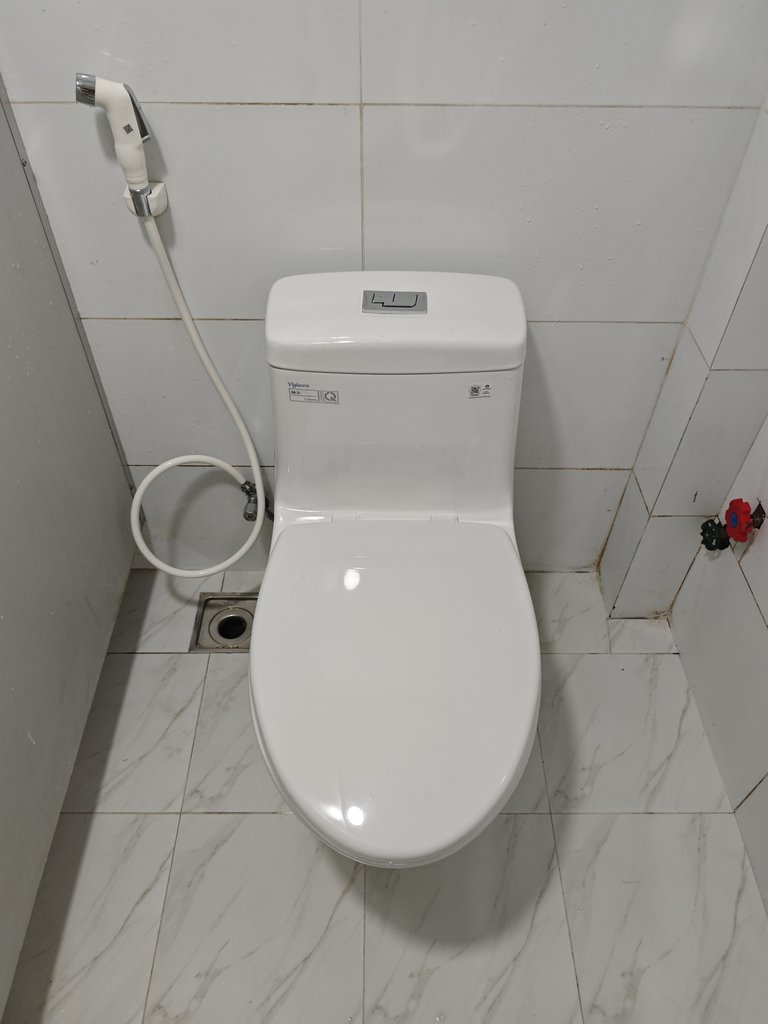 Đánh giá sản phẩm Bồn cầu 1 khối Viglacera BL5 nắp êm xả thẳng (+ vòi xịt VG826)