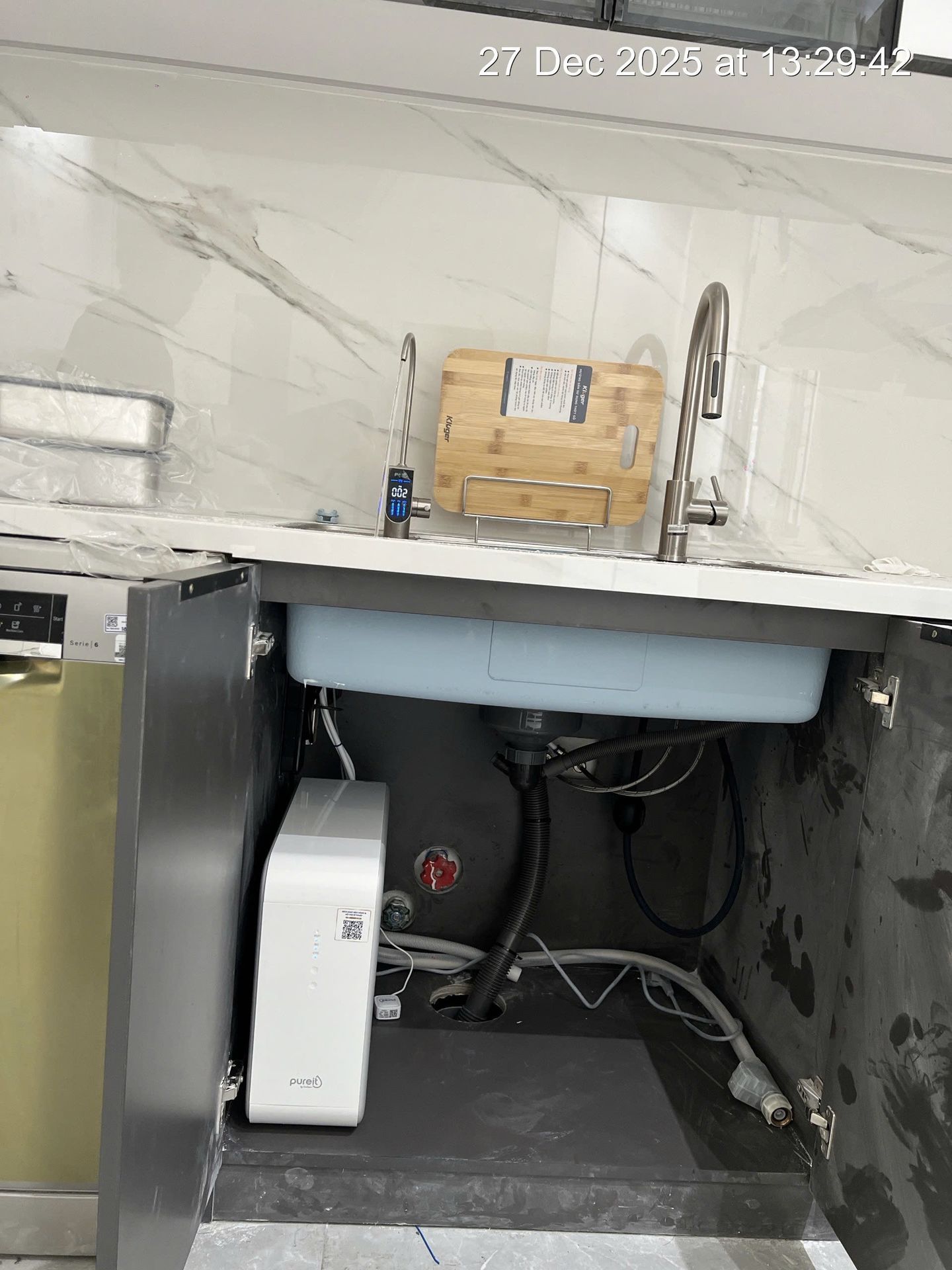 Đánh giá sản phẩm Máy Lọc Nước Âm Tủ Bếp Unilever Pureit DELICA UR5840 (công suất lọc 18000L)