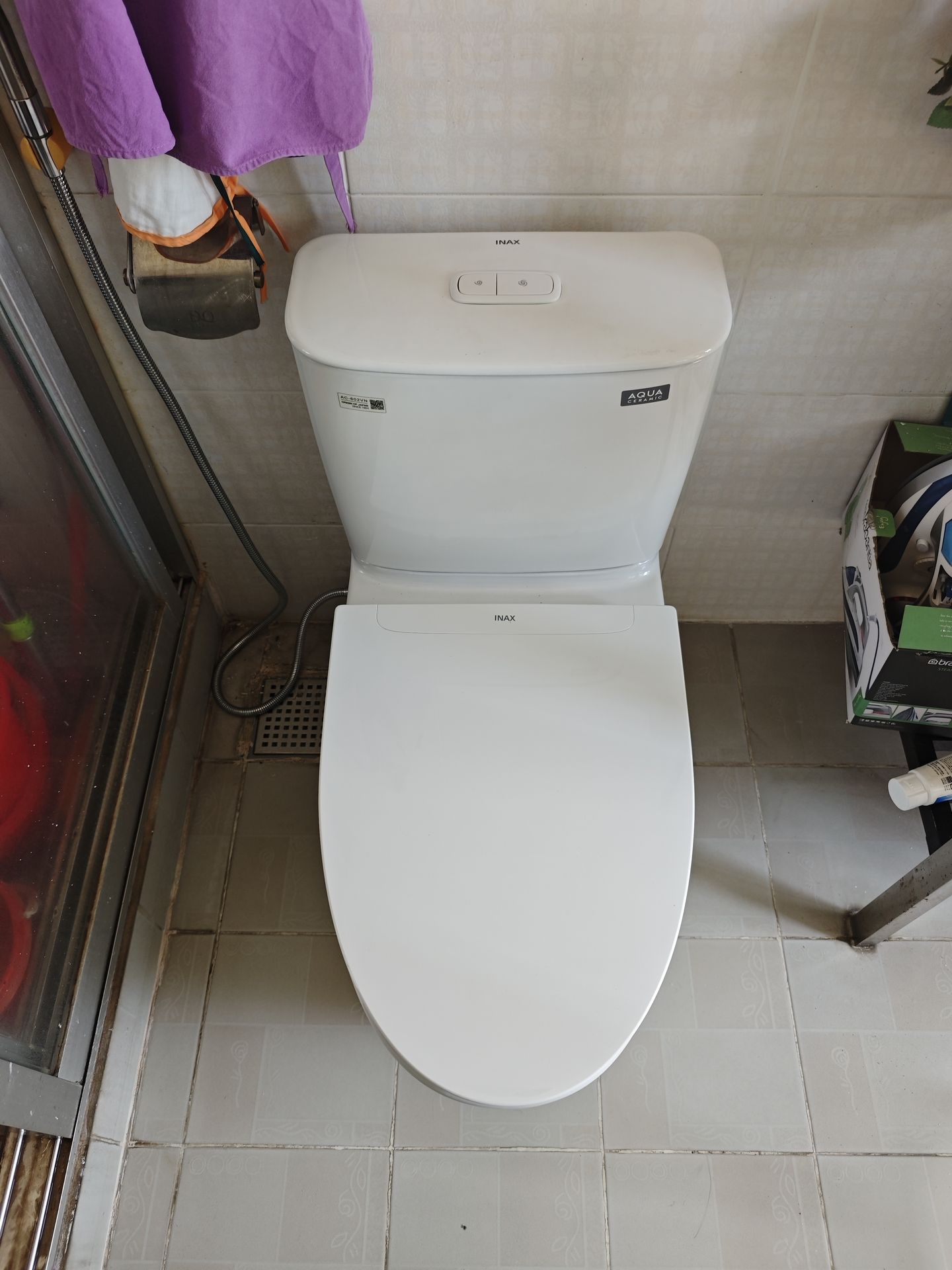 Đánh giá sản phẩm Bồn cầu 2 khối INAX AC-602VN (AC602VN) nắp đóng êm