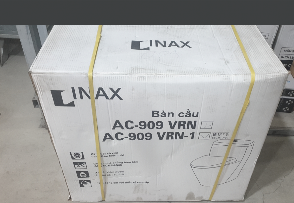Đánh giá sản phẩm Bồn cầu 1 khối INAX AC-909VRN (AC909VRN) nắp đóng êm
