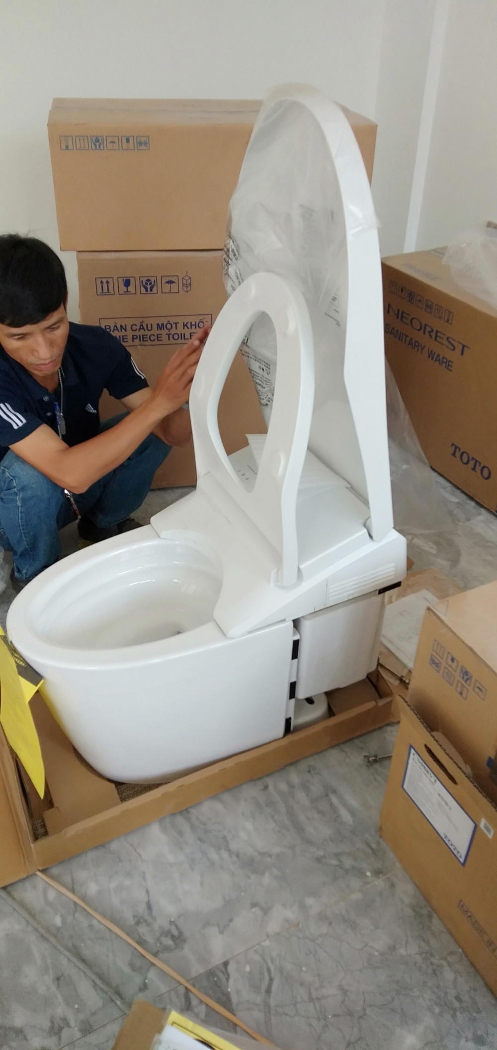 Đánh giá sản phẩm Bồn cầu thông minh Neorest AH TOTO CS989VT TCF9788WZ T53P100VR