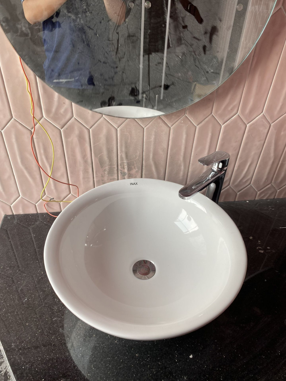 Đánh giá sản phẩm Chậu rửa lavabo đặt bàn INAX AL-445V (AL445V) men Aqua Ceramic