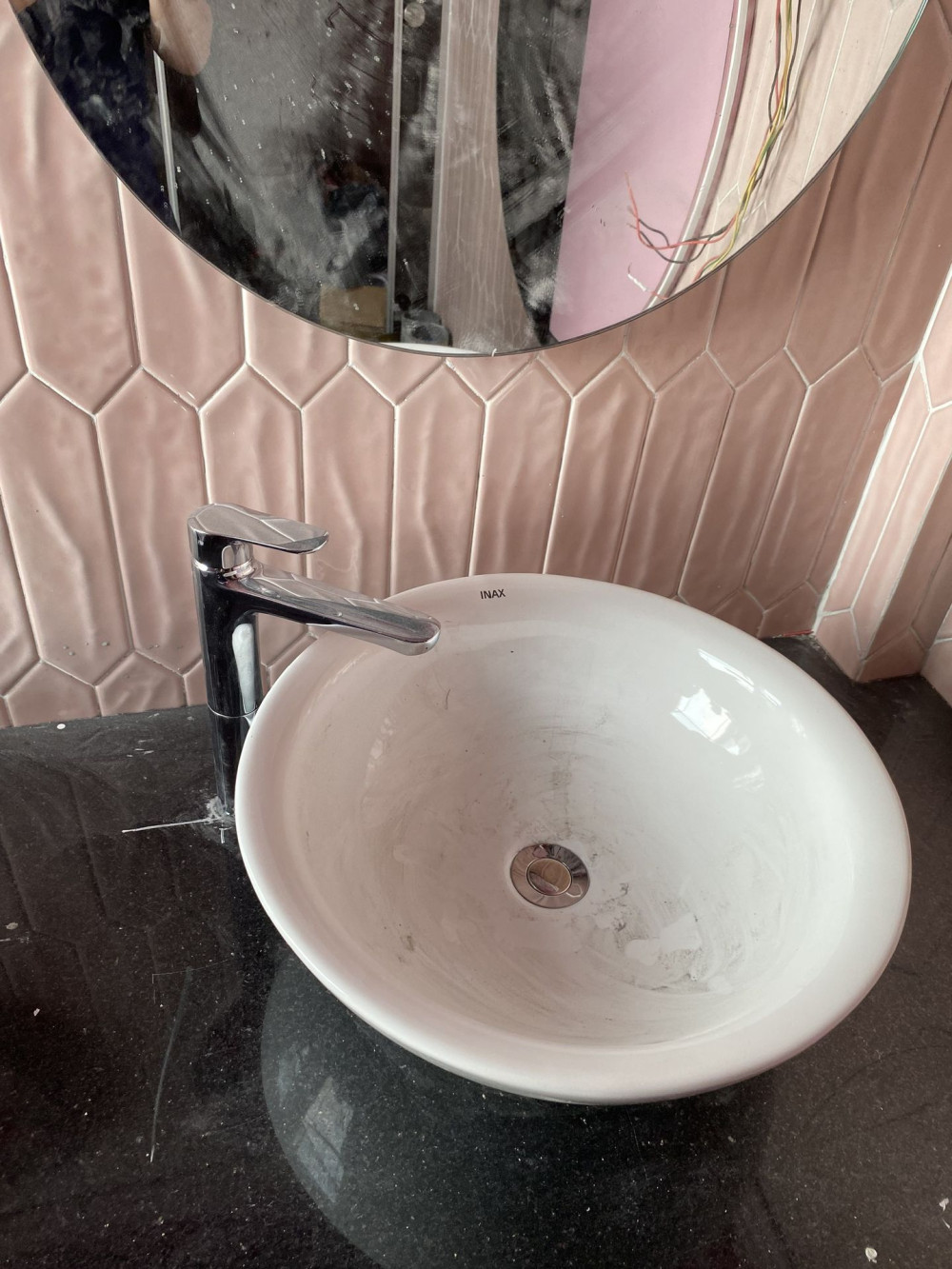 Đánh giá sản phẩm Chậu rửa lavabo đặt bàn INAX AL-445V (AL445V) men Aqua Ceramic