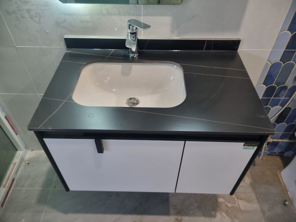 Đánh giá sản phẩm Bộ tủ chậu và tủ gương led size 800mm MOWOEN MW6611-80