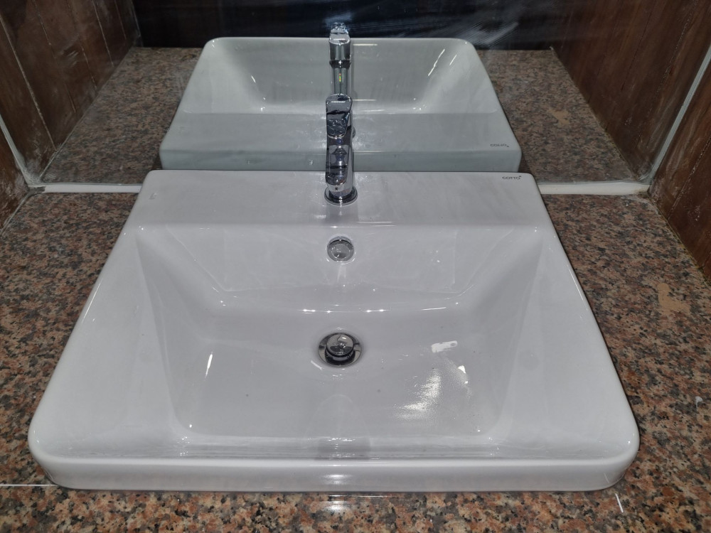 Đánh giá sản phẩm Chậu rửa lavabo đặt bàn COTTO C001057 Simply Modish