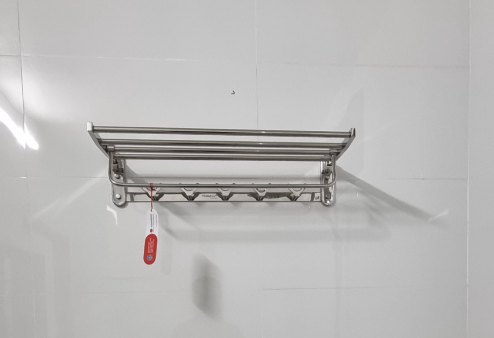 Đánh giá sản phẩm Thanh treo khăn 5 móc thỏ Inox 304 Tovashu HS2
