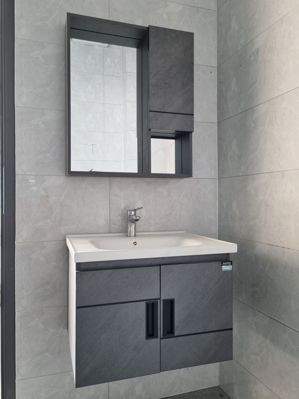 Đánh giá sản phẩm Bộ tủ chậu và tủ gương size 600mm MOWOEN MW6947-60