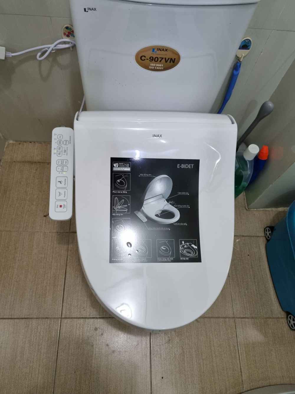 Đánh giá sản phẩm Nắp rửa điện tử thông minh INAX CW-H18VN (CWH18VN)