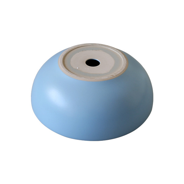 Chậu lavabo đặt bàn Kanly tròn sứ màu SU51