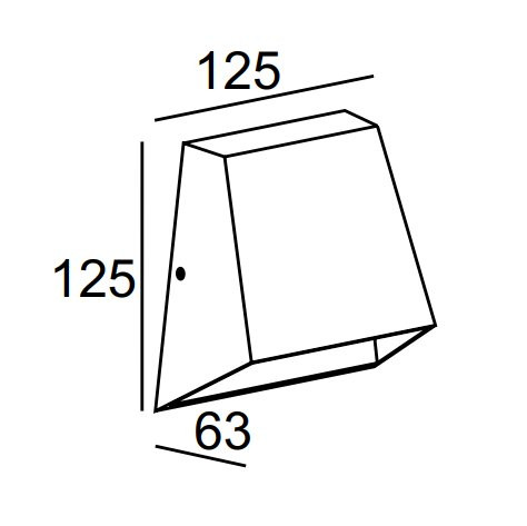Đèn LED gắn tường ngoài trời Nanoco NBL2691