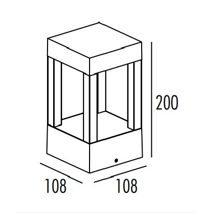 Đèn sân vườn LED Nanoco NGL8453