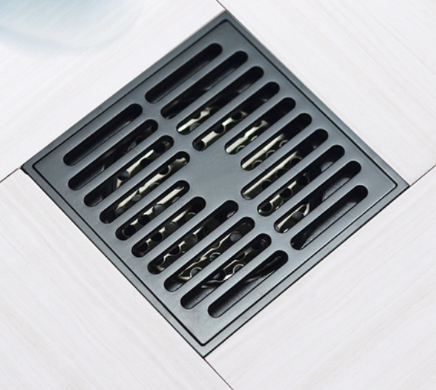 Phễu thoát sàn Foxaaron 12x12cm HP-8012-3