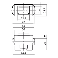 Đèn báo màu đỏ dòng WIDE-Color Panasonic WEG3032