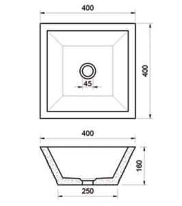 Chậu lavabo đặt bàn Kanly đá Marble tự nhiên MAR051i