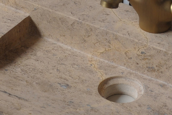 Chậu lavabo đặt bàn Kanly bằng đá MAR24V