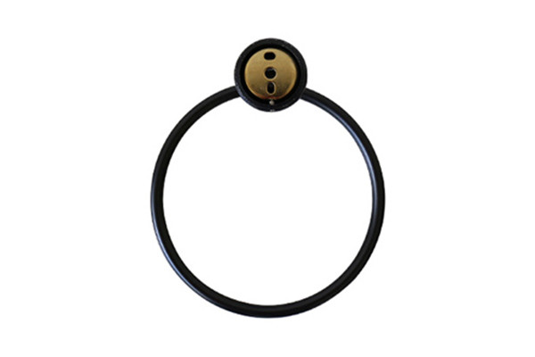 Vòng treo khăn bằng đồng Kanly GCK02B