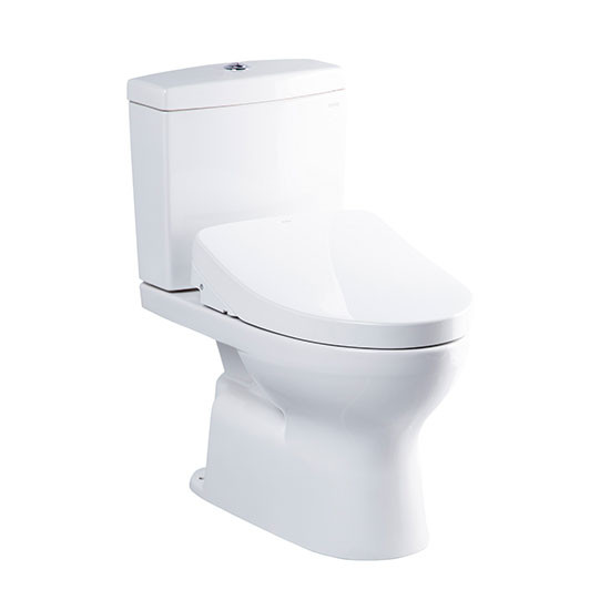 Bồn cầu TOTO CS320PDRW11 2 khối nắp điện tử Washlet S7 TCF4911Z