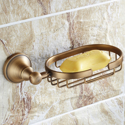 Giá để xà phòng bằng đồng Kanly GCK05B